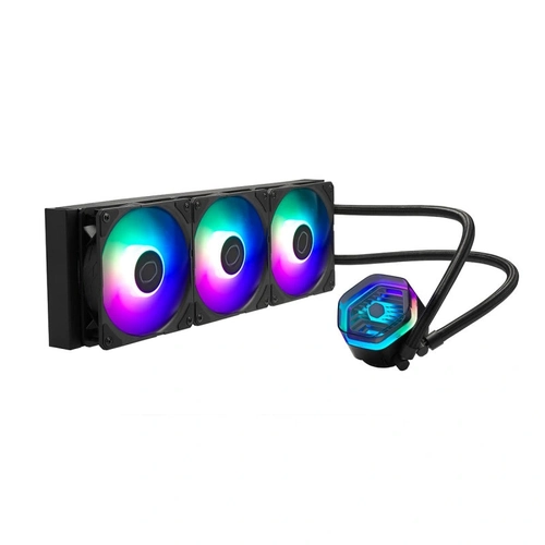 Water Cooler Masterliquid 360 Atmos  Preto 3 Fans Argb    Mlx-d36m-a25pz-r1
