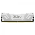 Kit Memória Kingston Fury Renegade White  XMP 32GB (2x 16GB) 7200MT/s DDR5 CL38 -44 1.45V - KF572C38RWK2-32