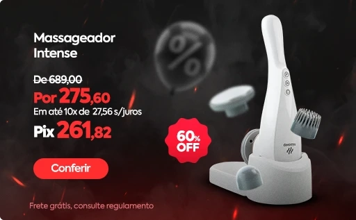 Massgaeador Intense - Promoção Relax Friday