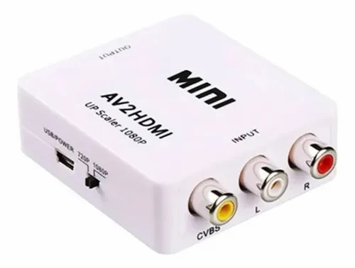 Conversor Adaptador Rca Av P/ Hdmi