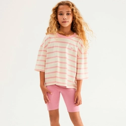 Bermuda Ciclista Hering Feminina - Rosa