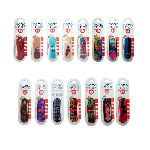 Suporte De Mão Para Celular MOMOSTICK Estampas Diversas - Envio Conforme Disponibilidade Da Estampa