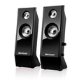 Caixa De Som Multilaser 2.0 Shadow USB 8W Black Piano - Sp091