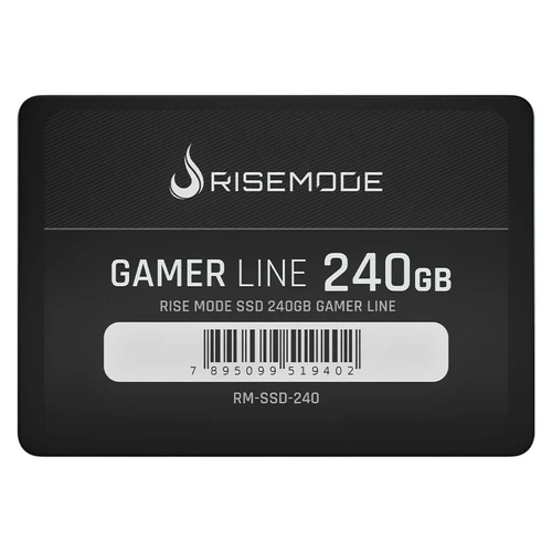 SSD 240gb Rise Mode Gamer Line Sata III Preto Rm-ssd-240