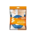 Cabo De Rede Patch Cord Cat6 Blindado 5m Azul