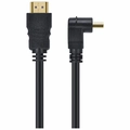 Cabo Hdmi 2.0 4k Ultra Hd 3d Conexão Ethernet Com 01 Conector 90º 2 Metros - H2090-2