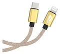Cabo USB-C-LIGHTNING 1M CB-CL200GD C3Tech -  CB-CL200GD