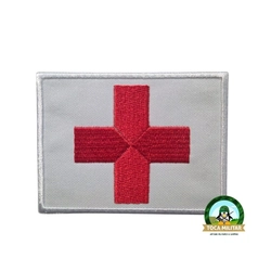 Distintivo Para o Pessoal de Saúde (Bordado)
