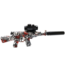 Rifle Elétrico AKM de Gel Orbeez - Leão (Vermelho)