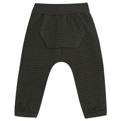 Calça Moletom Bebê Saruel com Bolso Verde Randa Mundu - Masculina