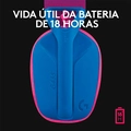 Headset Gamer Logitech G435, Azul, Sem Fio, Drivers de áudio 40 mm - 981-001061