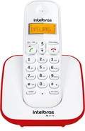 Telefone Sem Fio Intelbras  Ts 3110 Branco/vermelho 4123101