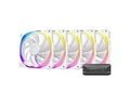 Kit Com 5 Cooler P/ Gabinete Antec Fusion 120mm Argb Branco - 0-761345-57005-3