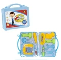 Kit Médico Com 11 Acessórios Maleta Art Brink - Azul