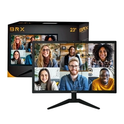 Monitor Brx Led 23  Hdmi + Vga + Webcam Hd