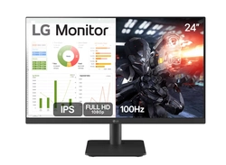 Monitor LG 24” IPS, Full HD, 100Hz, HDMI, Ajuste de Inclinação - 24MS500-B