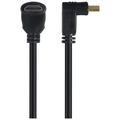 Cabo Hdmi 2.0 Vinik 4k Ultra HD 3D Conectores 90° 2 Metros - H20b90-2