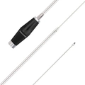 Antena Mini Marinox para Rádio Px 11, 12 e 13 Metros Com Prolongador 60cm B-2005p60