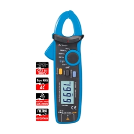 Mini Alicate Amperimetro Digital Minipa Et-3320a True Ems Cat Iii