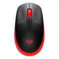 Mouse Logitech M190 Vermelho Sem Fio 910-005904-c