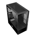 Gabinete Reddragon Reflect Preto - CA-601B