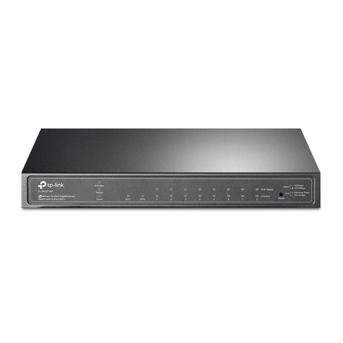 Switch Smart Poe Tp-link Sg2210p Jetstream 10-portas Gigabit Com 8-portas Poe+