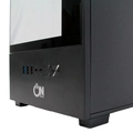 Gabinete Gamer ON Gaming ON-ARM-X, Lateral de Vidro Temperado, s/ Fans, Preto - ARMX0C0000021