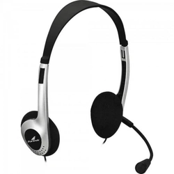 Fone Multimídia Hbl-101 Prata/preto Fortrek