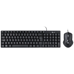 Kit Teclado e Mouse Usb Corp - Mouse 1200dpi - Cabo 1.8m - Vinik - Cc200