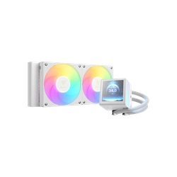 Water Cooler Gamdias Chione P5-240WH com Display LCD - Branco