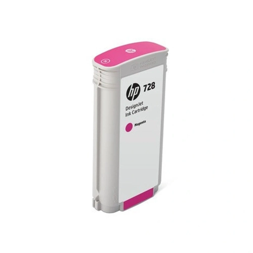 Cartucho De Tinta Hp 728 Magenta Pluk 130 Ml F9j66a