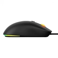 Mouse Gamer Pcyes Basaran Black Vulcan 12400 DPI RGB 6 Botoes - Pmgbrbv