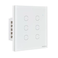 Interruptor Smart Wi-fi Touch 6 Teclas Branco Ews 1006 4850030