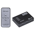 Switch Hdmi 5 Entradas 1 Saída 1.3v Com Suporte 3d e 1080p - Swh5-1