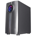 Gabinete Gamer K-mex Reactor Infinite II Led RGB Preto - Cg01merh0010box