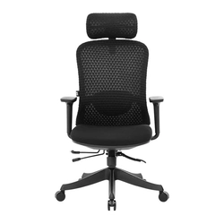 CADEIRA DT3 ATRIA COOL BLACK 14772-1 + MASSAGEADOR LOMBAR  RELAX COOL BLEACK