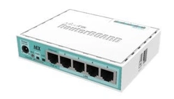 Roteador Mikrotik Hex Gigabit 5p - Rb750gr3