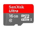 Cartao de Memoria SanDisk Ultra 16GB Micro SDHC UHS-I Classe 10 - SDSQUNC-016G-GN6MA