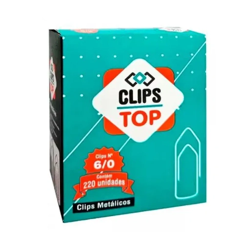 Clips Galvanizado 6/0 Com 220 Unidades TOP