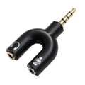 Adaptador P2 Fêmeap/ P3 Macho (fone E Mic.) Blister Ref. Hc Pd-08 (cores Diversas)