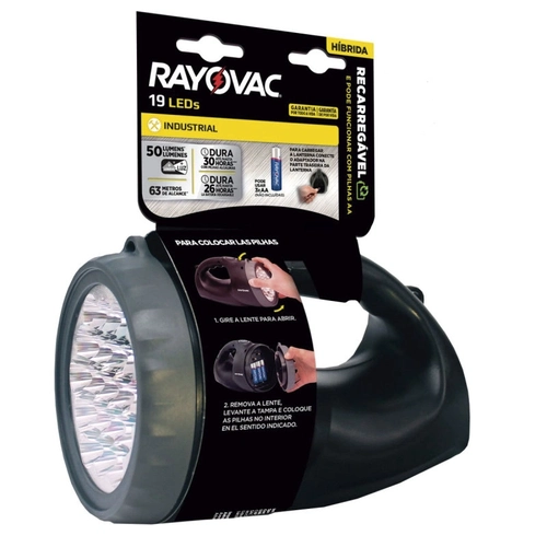 Lanterna Hibrida Bivolt R19led110v220v