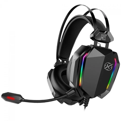 Headset Gamer Kalkan Hugin RGB Preto - KLK00021