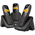 Telefone Sem Fio Intelbras Ts3113 Base e 2 Ramais Dect 6.0 Preto