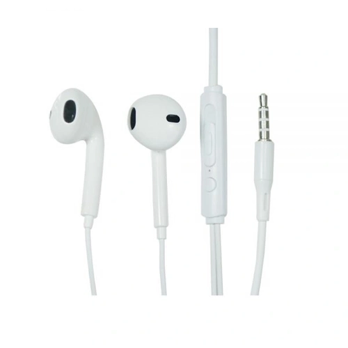 Fone de Ouvido Stereo C/ Microfone P2 Extra Bass Blister Branco Flex