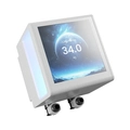 Water Cooler Gamdias Chione P5-360 RGB 360mm com Display LCD - Branco