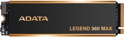 SSD Adata Legend 960 MAX 4TB, M.2 2280 NVMe 1.4, Leitura 7400MBs e Gravação 6800MBs, ALEG-960M-4TCS
