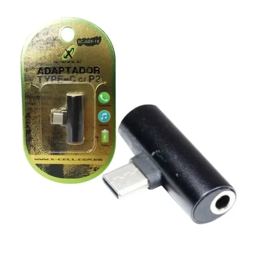 Adaptador Type-c Macho P/ P2+type-c Fêmea - Xc-adp-18