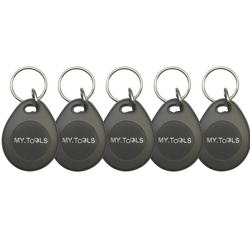 5 Chaveiros Aproximação Tag Rfid 13,56 Mhz My Tools