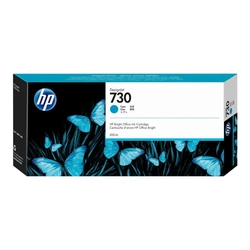Cartucho De Tinta Hp 730 Ciano Pluk 300 Ml - P2v68a