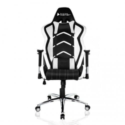 Cadeira Gamer Crystal Branco e Preta Bch-25wbk Bluecase